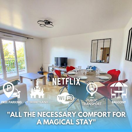 5' Disneyland Cozy Appartment モンテヴラン エクステリア 写真